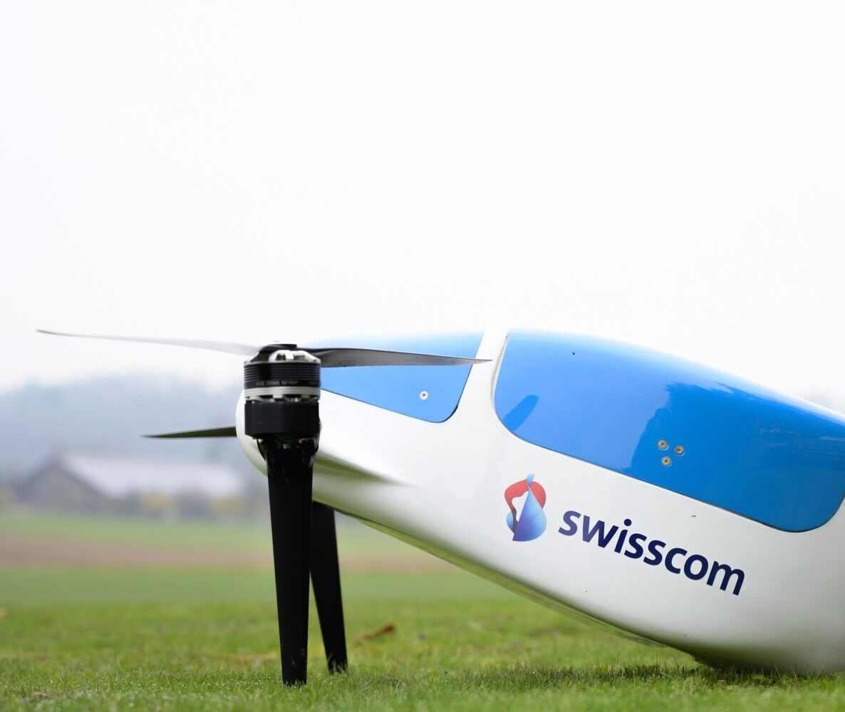 Swisscom drone solutions for airspace connectivity, detection, and traffic management